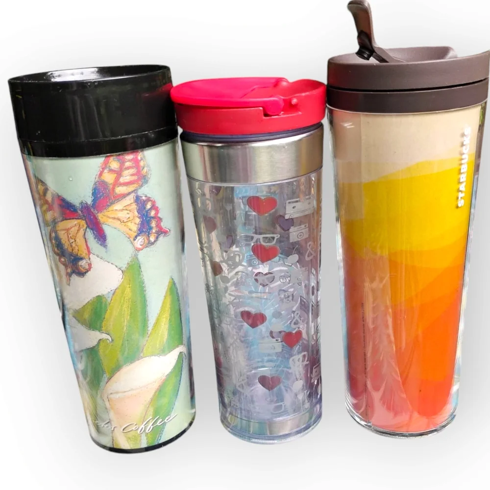 Starbucks trio tumblers